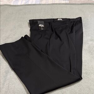 Slazenger Men's Elegant Black Dress Trousers